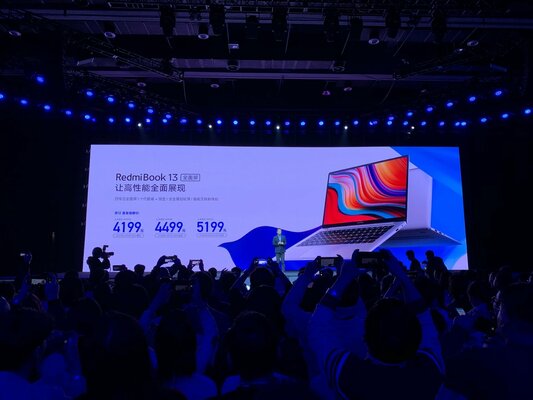Xiaomi начала продавать RedmiBook 13: в Китае цены начинаются с 600 долларов