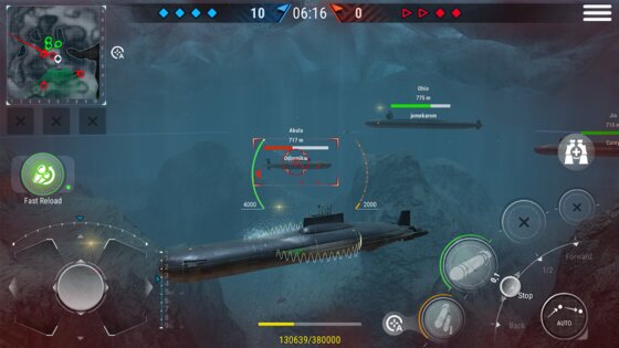 World of Submarines 2.1. Скриншот 6