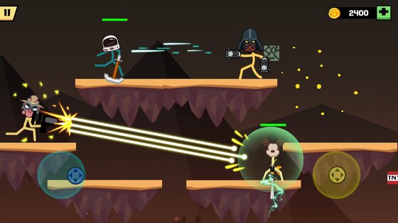 Stick Fight Battle 3.1.0. Скриншот 2