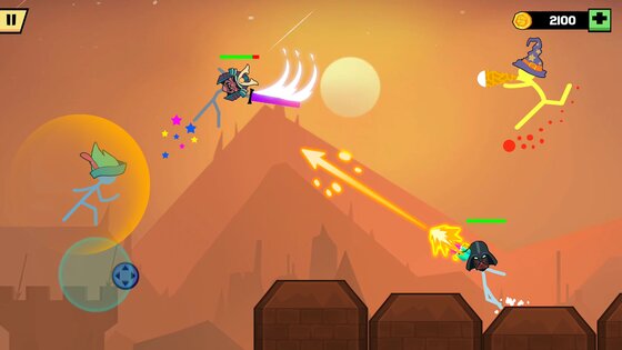 Stick Fight Battle 3.1.0. Скриншот 5
