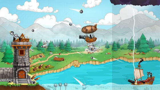 Катапульта – атака пиратов 1.9.0. Скриншот 15