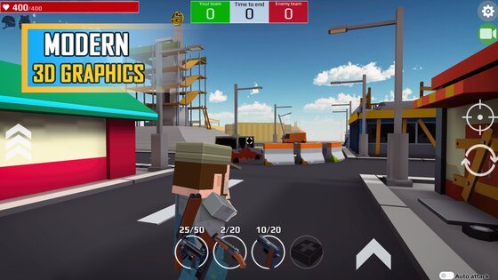 Pixel Grand Battle 3D 1.10.1. Скриншот 15