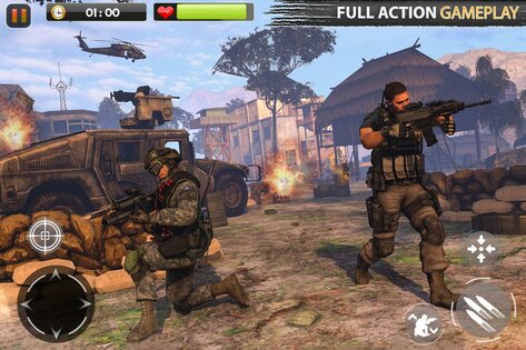 Real Commando Secret Mission 25.8. Скриншот 14