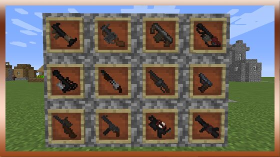 Оружие Мод для MCPE 1.0. Скриншот 1