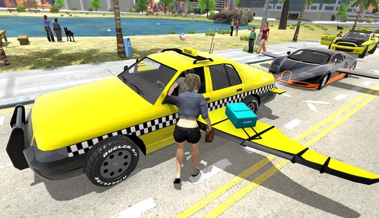 Flying Car Transport Simulator 1.36. Скриншот 22