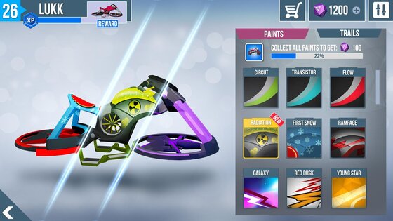 Gravity Rider Zero 1.43.21. Скриншот 2