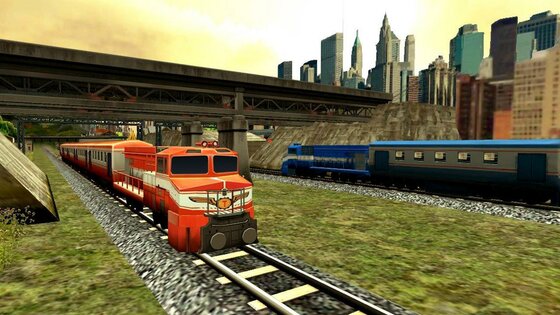 Train Racing Games 3D 2 Player 9.7. Скриншот 16