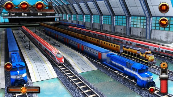 Train Racing Games 3D 2 Player 9.7. Скриншот 21