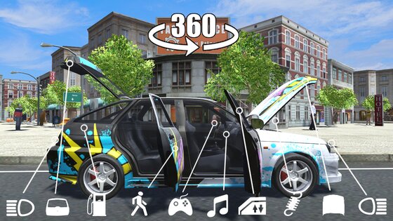 Urban Cars Sim 1.6. Скриншот 24