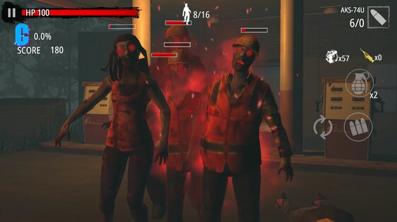 Zombie Hunter D-Day 1.0.920. Скриншот 7