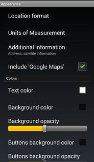 GPS Widget 1.5.1. Скриншот 4