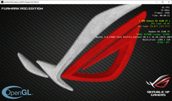 «Красный» для всех: обзор ASUS ROG Strix AMD Radeon RX 5500 XT OC
