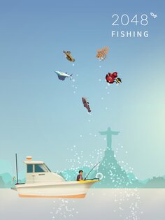 2048 Fishing 1.14.25. Скриншот 12