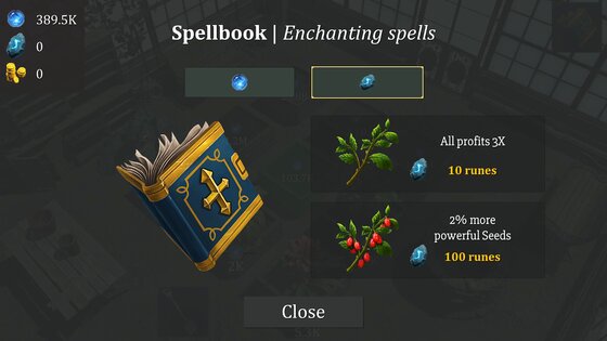 Wizards Greenhouse Idle 1.2.8. Скриншот 23