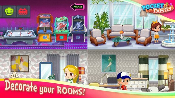 Pocket Family Dreams 1.1.5.46. Скриншот 7