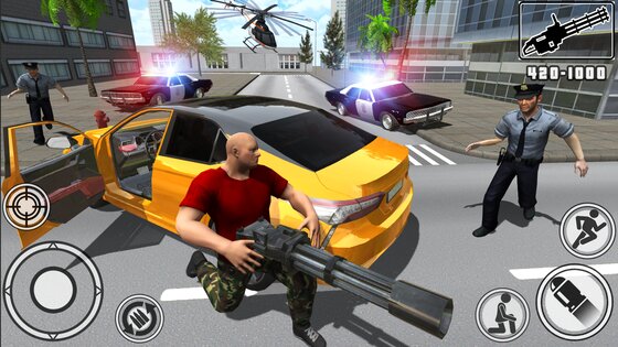Real Gangster - Crime Game 1.7. Скриншот 15
