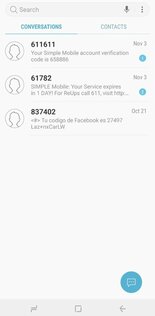 Samsung Сообщения 16.7.90.105. Скриншот 3
