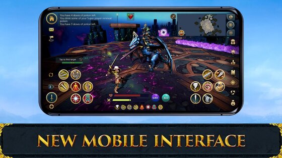 RuneScape Mobile 946.2.3.8. Скриншот 1