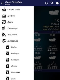 Прогноз клева 9.4. Скриншот 16