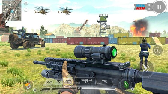 Commando War Army Game Offline 1.1.56. Скриншот 13