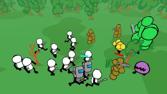 Stickman Gun Battle Simulator 1.6. Скриншот 1