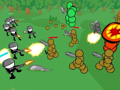 Stickman Gun Battle Simulator 1.6. Скриншот 8