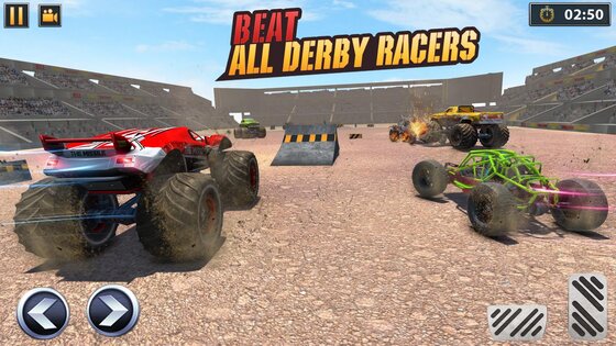 Real Monster Truck Demolition Derby Crash Stunts 3.9.5. Скриншот 13