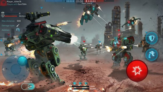 Robot Warfare 0.4.1. Скриншот 6