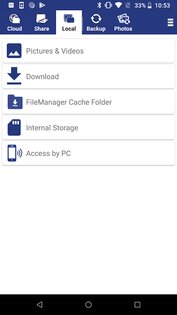 Cloud File Manager 5.0.1559. Скриншот 6