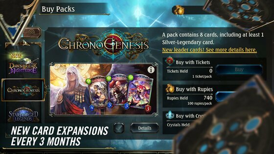 Shadowverse CCG 4.7.0. Скриншот 4