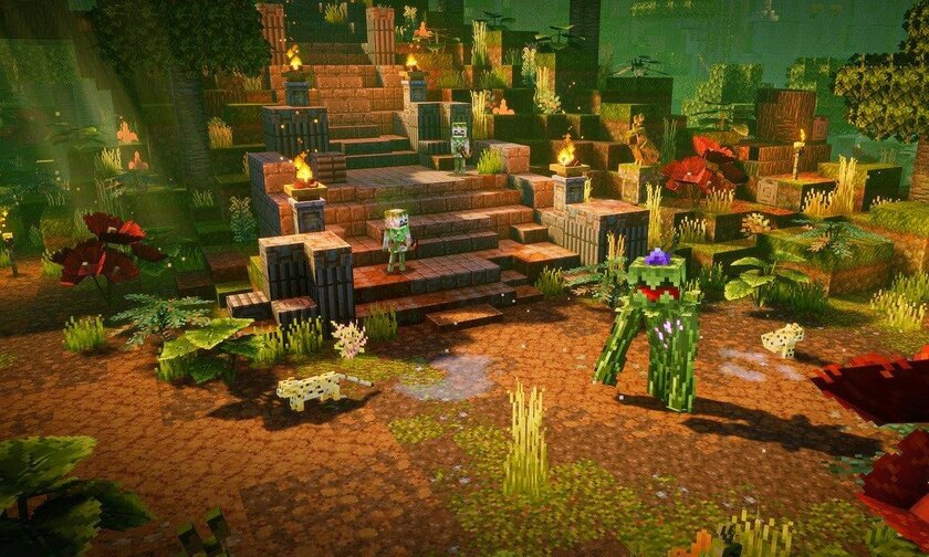 Первое DLC для Minecraft Dungeons: новые миссии, монстры и экипировка
