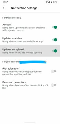 В Google Play возвращаются уведомления о наличии обновлений для приложений