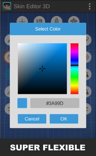 Skin Editor 3D for Minecraft 8.5. Скриншот 4