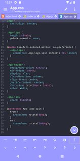 Acode – редактор кода 1.12.9. Скриншот 1