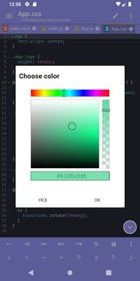 Acode – редактор кода 1.12.9. Скриншот 2