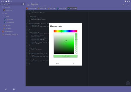 Acode – редактор кода 1.12.9. Скриншот 14