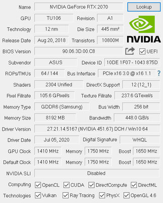 Обзор видеокарты ASUS RTX 2070 Dual MINI OC: компактная и тихая