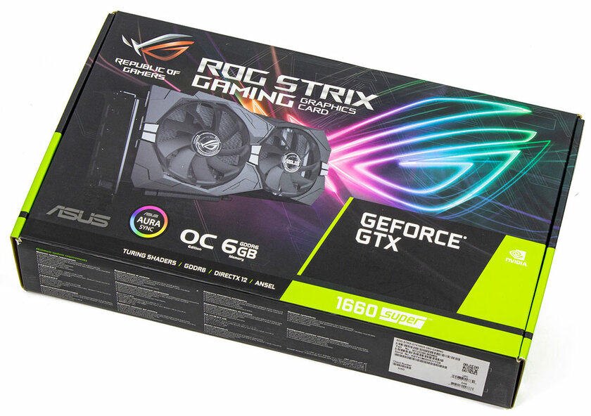 Обзор видеокарты ASUS GTX 1660 SUPER ROG STRIX OC: идеальный середнячок
