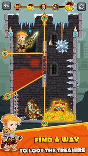 How To Loot - Pin Pull 1.2.8. Скриншот 1