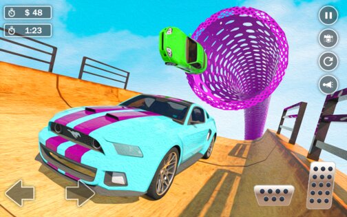 Mega Ramp Car Simulator 9.3.3. Скриншот 17