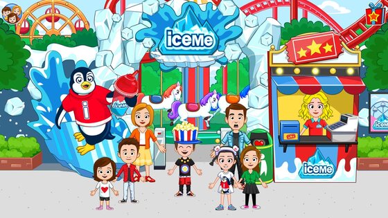 My Town: ICEME Парк развлечений 7.03.01. Скриншот 12