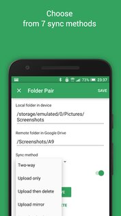 Autosync – автосинхронизация Google Drive 7.6.1. Скриншот 5