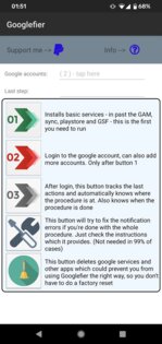 Googlefier 1.0. Скриншот 1