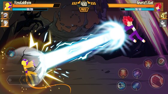 Stickman Dragon Fight 3.2.1. Скриншот 2