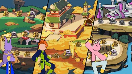 Stickman Dragon Fight 3.2.1. Скриншот 6