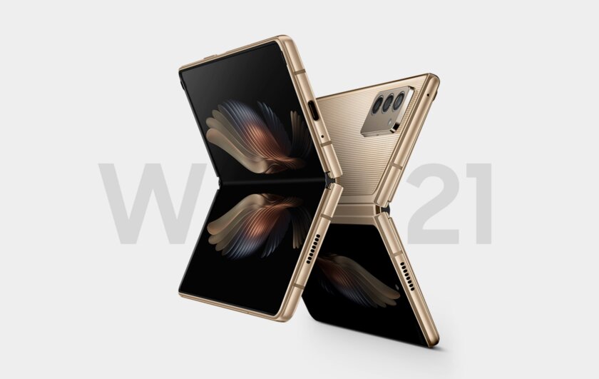 В Китае представили Samsung W21 5G — улучшенную версию Galaxy Z Fold2