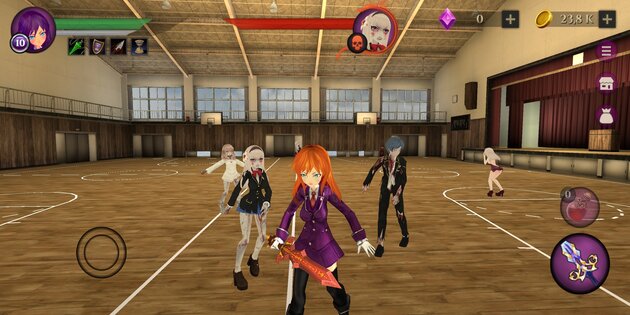 Anime High School Zombie Simulator 2.13. Скриншот 5