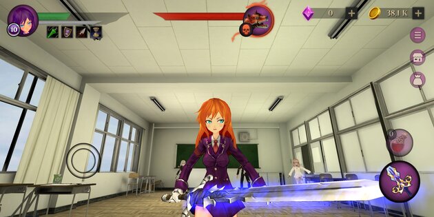 Anime High School Zombie Simulator 2.13. Скриншот 6