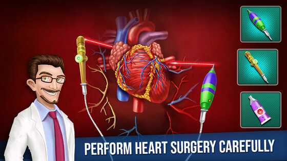 Surgeon Simulator Doctor Games 7.2. Скриншот 13