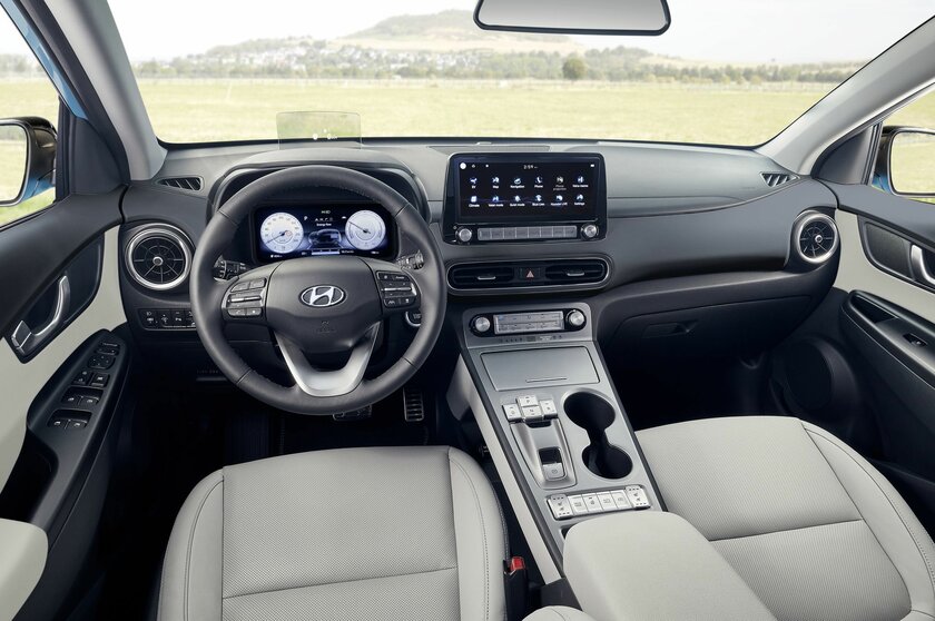 Hyundai представила новую Kona Electric: слегка изменённый дизайн и ухудшенные характеристики